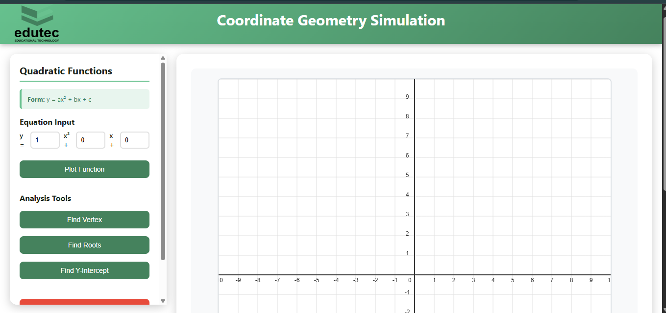 CoordinateGeometrySimulation 